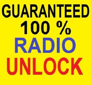 Vauxhall and Opel Delco Radio Code Unlock   CDR 500 and CDR 2005