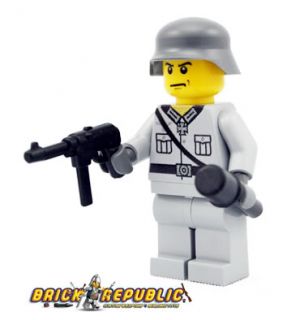 LEGO Custom figure WWII German Heer Soldier Brickarms