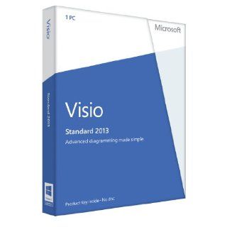 Microsoft Visio Standard 2013   1PC (Product Key)  