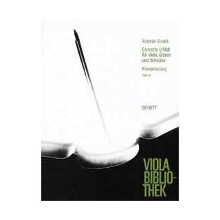 Concerto d Moll RV 540 / PV 266. Viola, Gitarre und Streicher