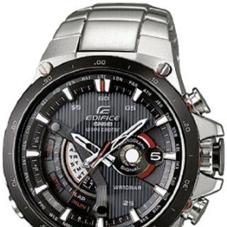 Casio Edifice Funk Solar Herren Uhr Silber EQW A1000DB 1AER