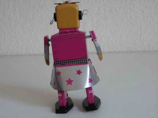 Blechspielzeug   Roboter   Roboterfrau Venus 354