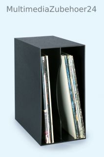 LP Box Aufbewahrung von 50 LPs Vinyl Schallplatten Schrank Möbel