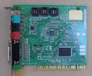 CREATIVE LABS SOUND BLASTER CT5803 ES1371 PCI CARD AUDI
