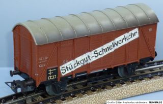 MÄRKLIN 4507 GÜTERWAGEN Stückgut Schnellverkehr, 50er Jahre