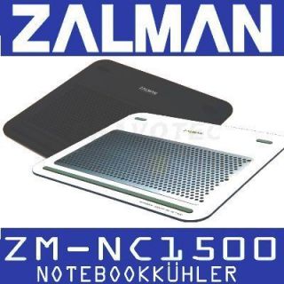 Zalman NC1500 Notebook KÜHLER / 2 LÜFTER / ALU / SILBER
