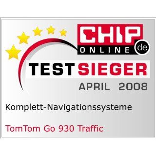 Tomtom Go 930 Traffic Navigationssystem (Europa, USA, Kanada, TMC