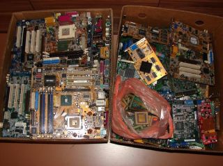 21 Kg PC Schrott Platinenschrott Computerschrott + CPU + RAM
