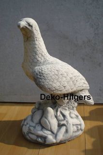  Adler Gartenfigur Figur Falken Beton Skulptur Greifvogel Garten 344