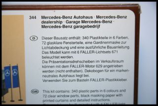 Faller H0 344 Mercedes Benz Autohaus Dealership neu&ovp