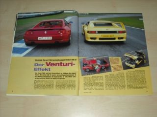 Sport Auto 03/1995 Ferrari F 355 berlinetta mit 380PS besser als