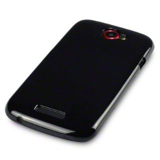 HTC ONE S TPU SILIKON HÜLLE CASE COVER IN SCHWARZ, QUBITS RETAIL