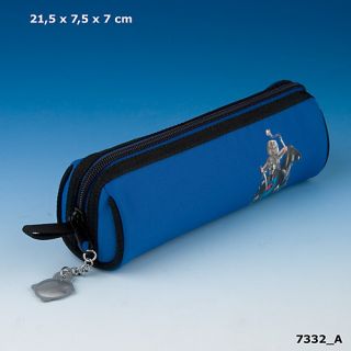 PLAYMOBIL SCHLAMPERROLLE Ritter blaue Federtasche