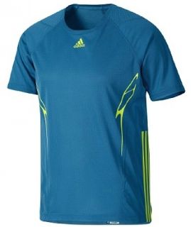 Adidas ClimaCool ADIZERO Clima 365 Herren T Shirt Laufshirt Blau