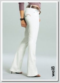 Arizona trendstarke Stretch Jeans Weiß (297) Bekleidung