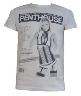 PENTHOUSE Retro Kult Cover T Shirt Summer in weiss 