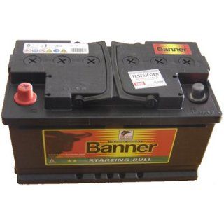 BANNER Batterie 12V 72Ah 72 Ah 57233 PKW Batterie: Auto