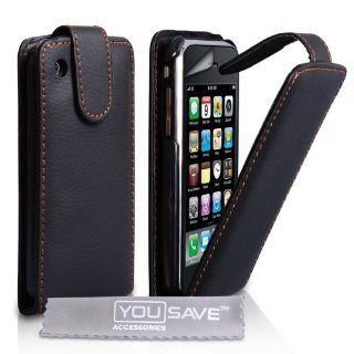 Yousave Accessories TM Tasche Für Das Apple iPhone 3 / 3G /3GS Leder