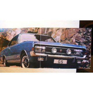 Prospekt / brochure   Opel Commodore A, GS, Coupe und Limousine