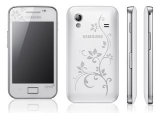 Samsung Galaxy Ace GT S5830i La Fleur   ohne Vertrag ohne Branding