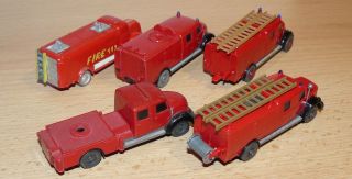 Konvolut 11 alte Wiking Feuerwehr Modelle Magirus Unimog etc. ca. 60er
