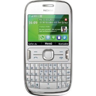 Nokia Asha 302 Smartphone 2,4 Zoll weiß: Elektronik