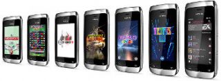 Nokia Asha 309 Smartphone 3 Zoll weiß: Elektronik
