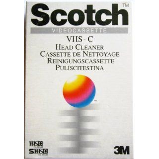 Scotch VHS C/S VHS C Reinigungskassette,Reinigungscassette 