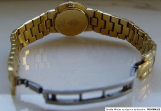 GUCCI Designer Damen Uhr Armbanduhr 3300 L gold grün