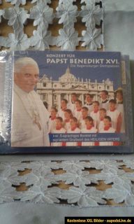 DVD + CD Papst Benedikt XVI und die Regensburger Domspatzen inkl. ein