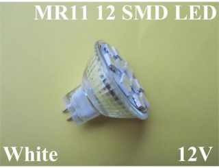 MR11 G4 12 SMD LED Lampe Birne Leuchte Licht Super weiss 12V 1,8W 5050