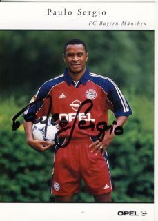 Paulo Sergio Bayern München 2000/01 TOP AK+ C 385