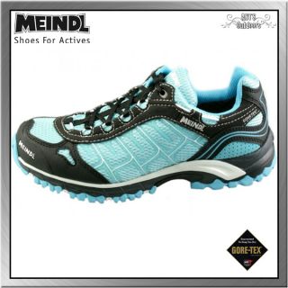 Meindl CUBA Lady GTX (R) Nordic Walking Schuhe blau schwarz Gr. 40