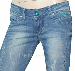 CIPO & BAXX Jeans RAINBOW Glitter Kollektion 2012 Modell CBW 447 NEU B