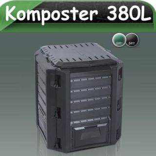 KOMPOSTER 380 Ltr. Thermokomposter Kompostierer Kompost