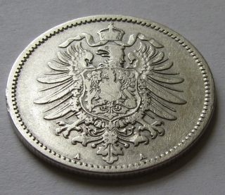 Mark 1879 A, SELTEN nur A Stücke, Katal. 200 €   650