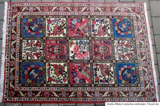 Teppich handgeknüpft aus Nain Persien ca. 104 x 156 cm