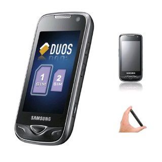 Samsung B7722 DuoS ohne Vertrag pearl black Elektronik