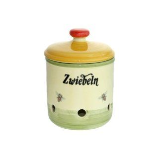 Zeller Keramik Zwiebeltopf Biene Küche & Haushalt