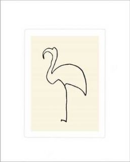 Kunstdruck Poster Pablo Picasso Der Flamingo