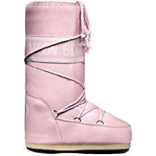 Moon Boot by Tecnica Nylon, hell rosa: Schuhe & Handtaschen