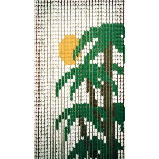 Vorhang Türvorhang PVC Palmen Garten