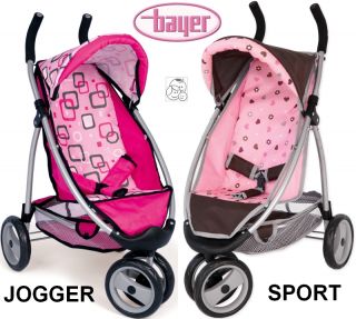 Bayer Design Jogger Sport Puppenwagen   Farbwahl   Puppenjogger mit