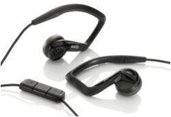 AKG K326 Sport Head Set Kopfhörer mit Mikrofon und Apple iPhone
