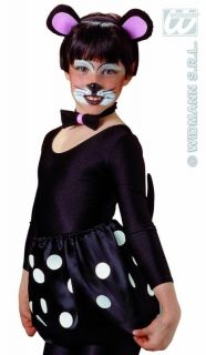 Kostüm Set Mickey Maus für Kinder zum Karnevalskostüm oder zur