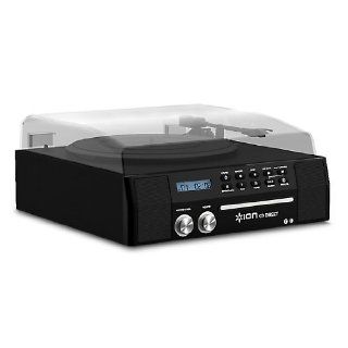 Teac LP R500 Plattenspieler (CD Player, FM Tuner) schwarz 