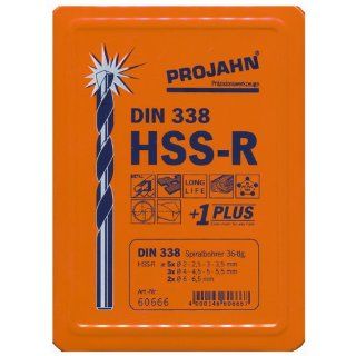 mit Zylinderschaft HSS R DIN 338   36 tlg   60666 Baumarkt