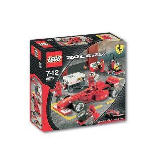 LEGO Racers 8673   Ferrari F1 Tankstopp: Spielzeug