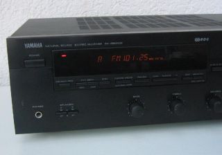 Yamaha RX 395 RDS Stereo Receiver in schwarz