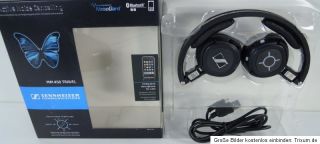 Sennheiser MM 450 Travel Bluetooth Stereo Kopfhörer schwarz Top